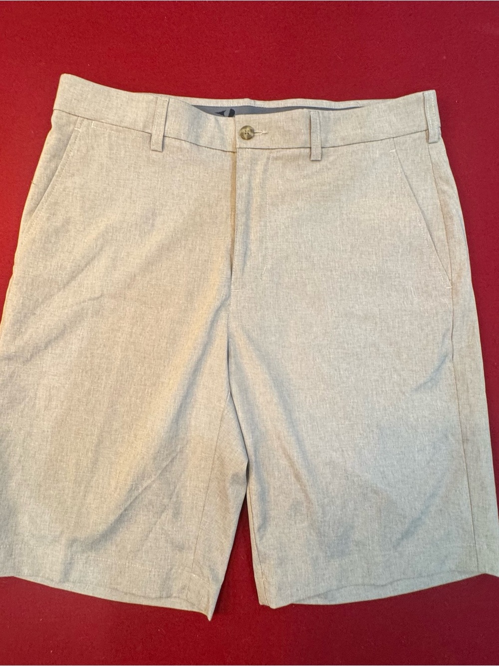 Grand Slam Men's Light Khaki Casual Shorts Size 32